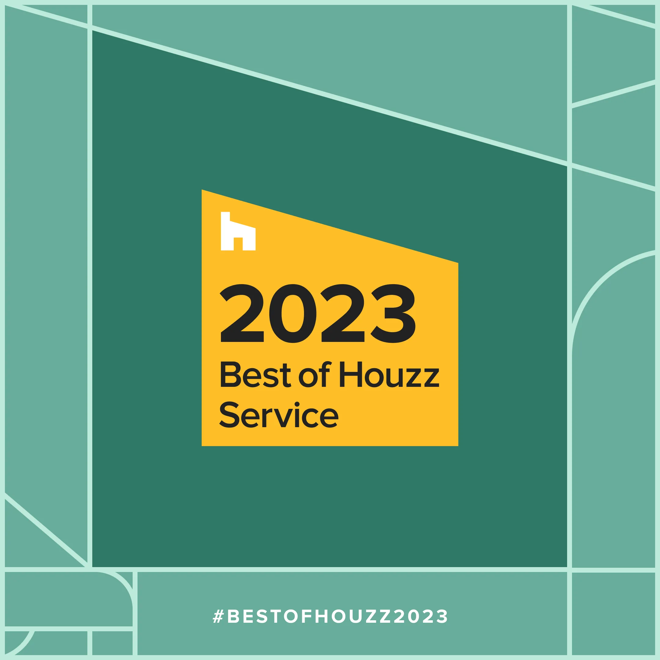 123 Remodeling Won Prestigious Best of Houzz 2023 Service Award