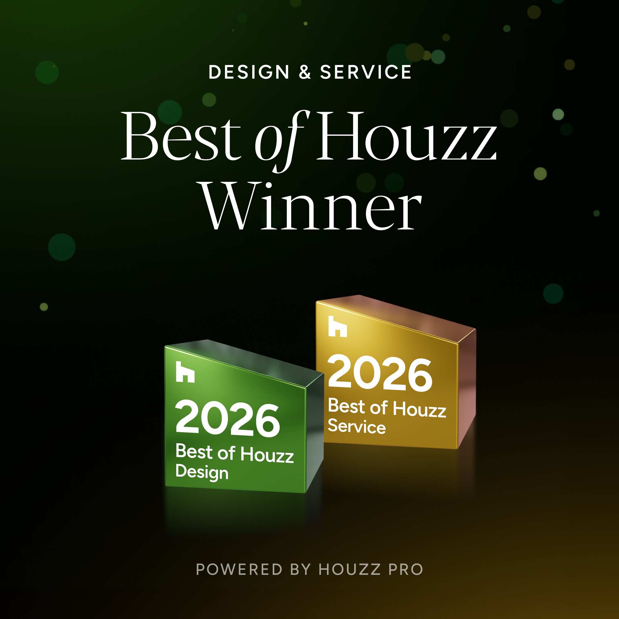 Design & Service: Taking Home the 2026 Best of Houzz Awards