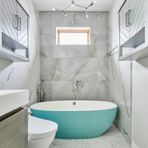 New Project: Modern Light Master Bath in Scottsdale