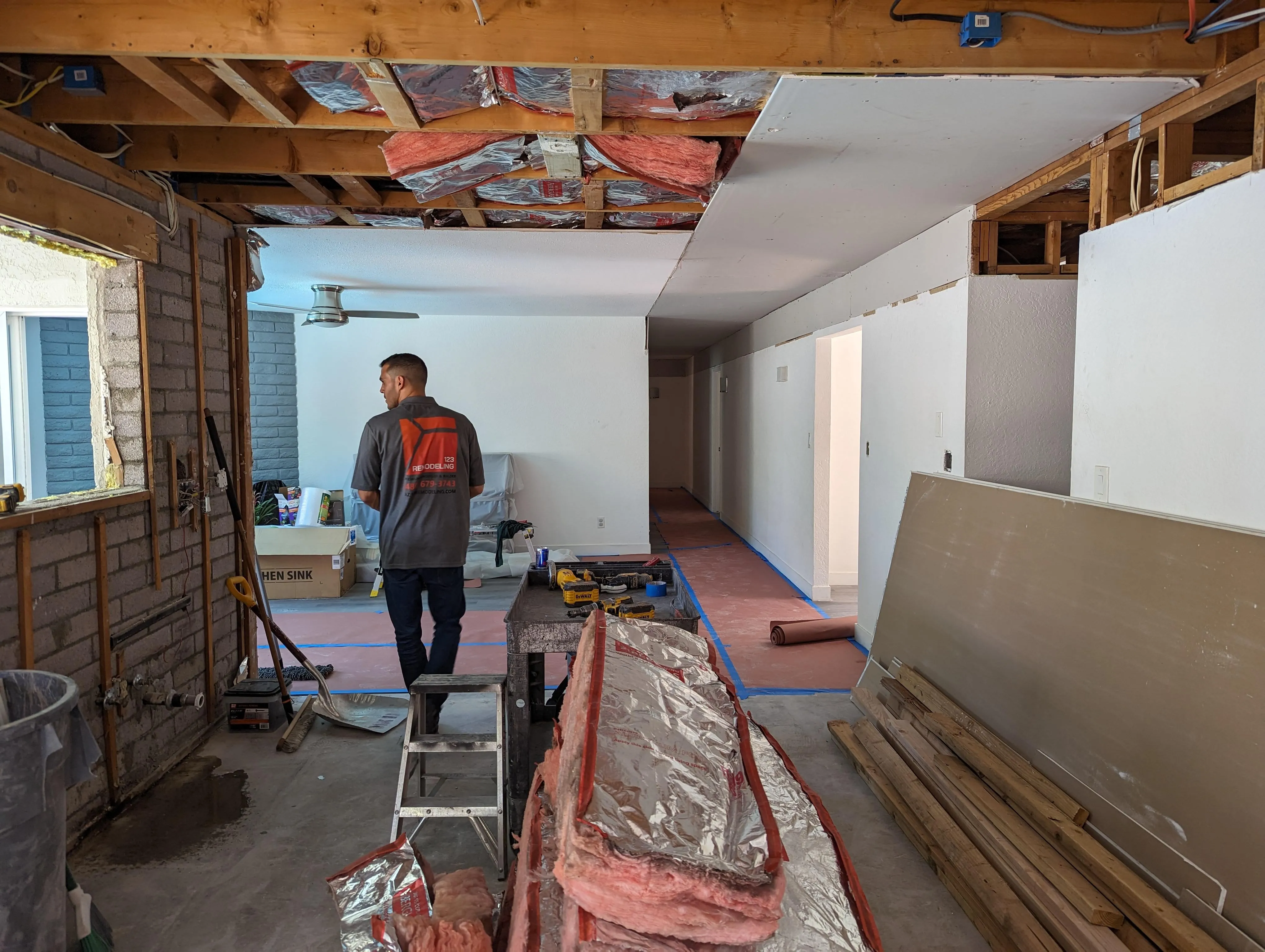Ongoing Home Renovation in Phoenix, AZ 85028