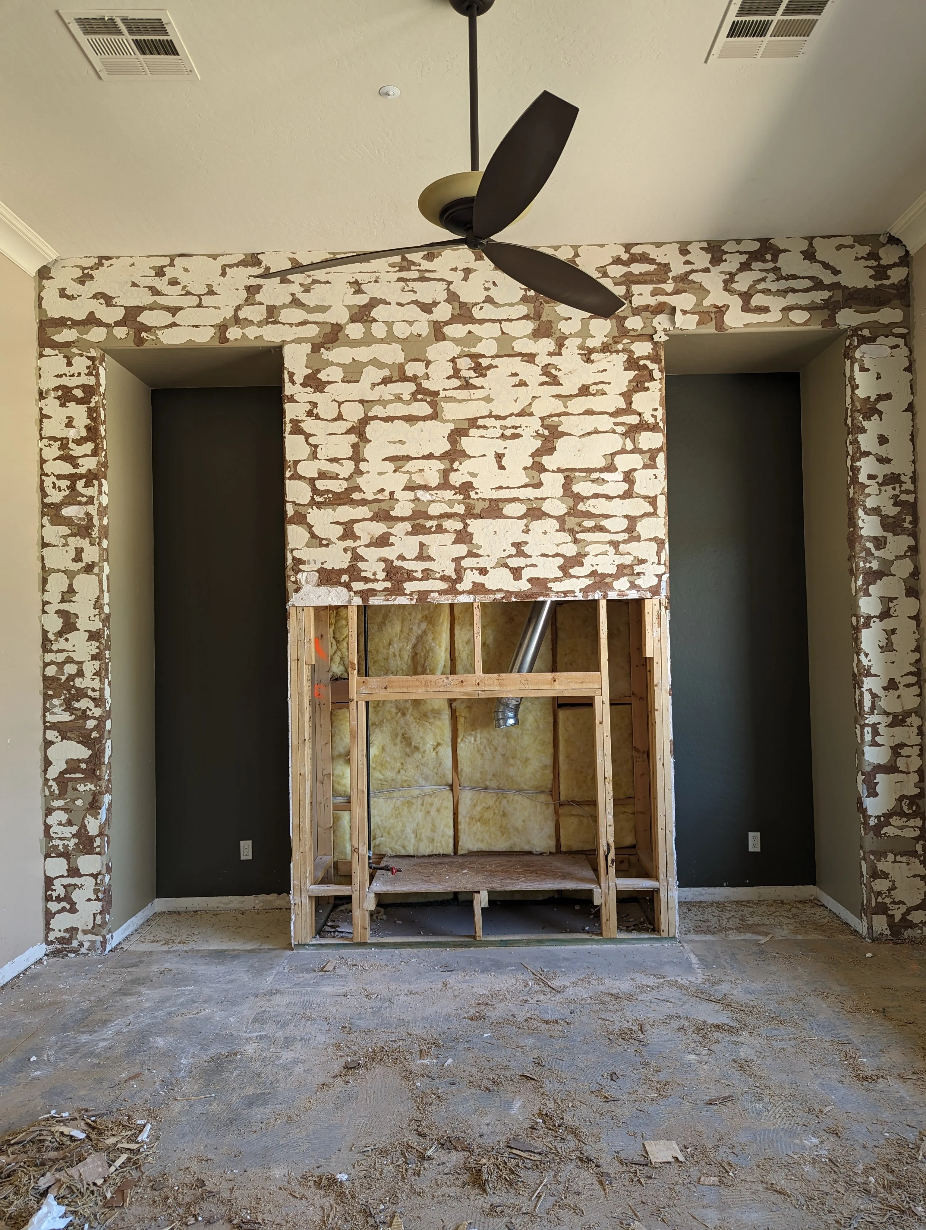 Ongoing home renovation in Saguaro Highlands, Scottsdale, AZ