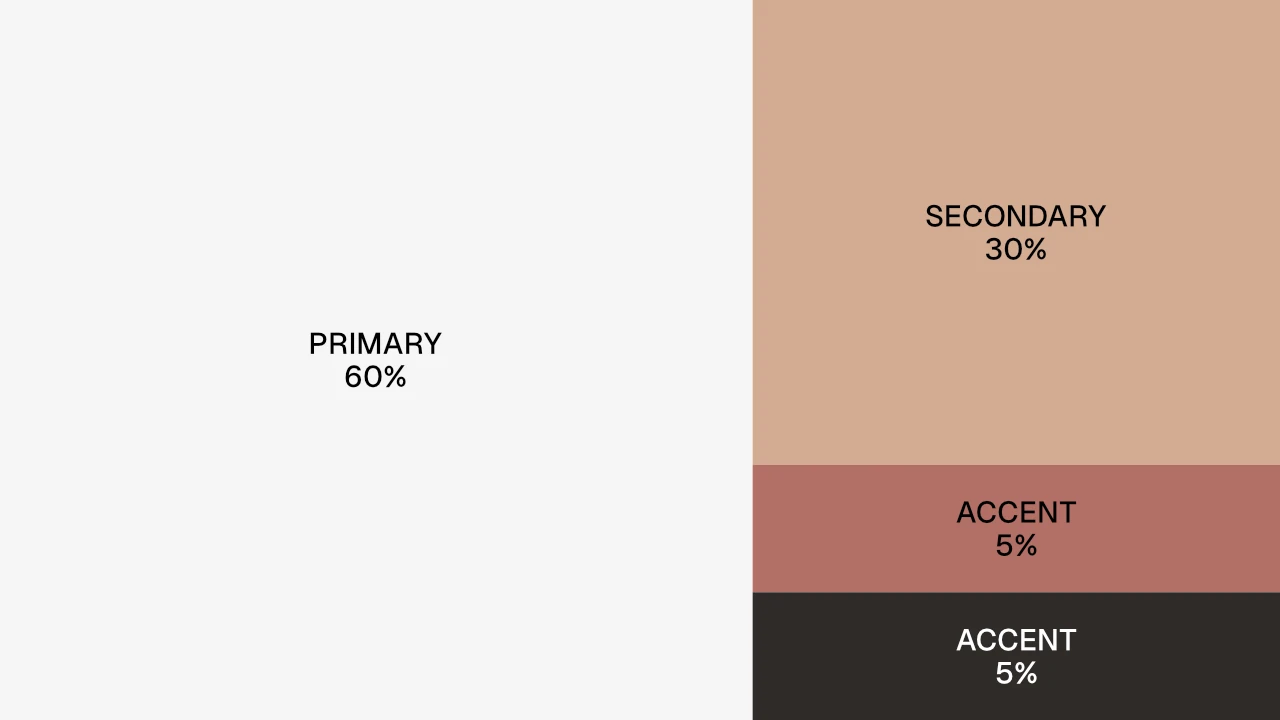 Example of a balanced desert-inspired interior palette