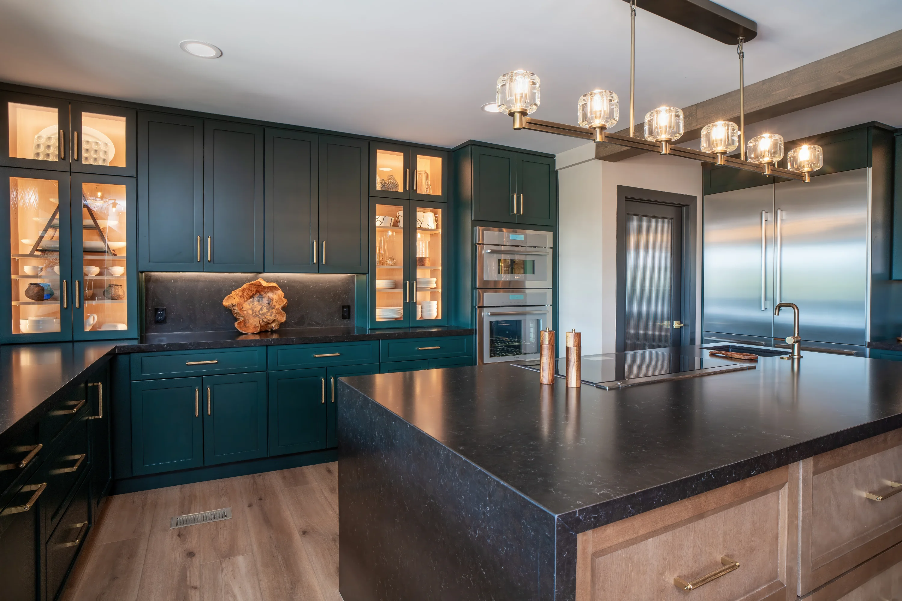 Premium elegant black Cosentino Corktown countertops