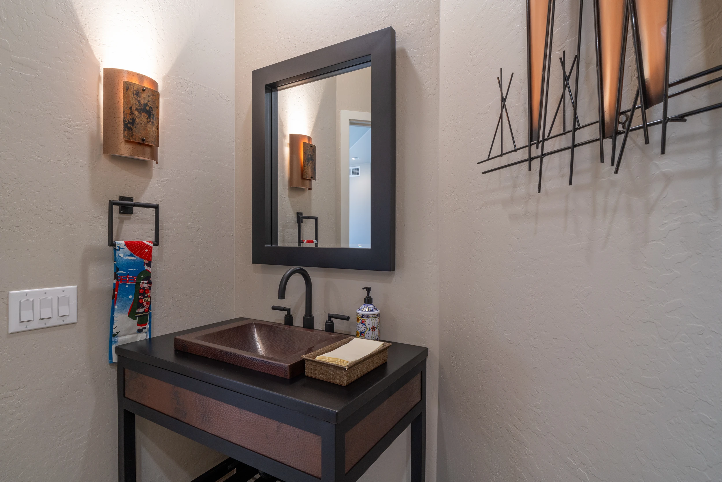 Powder room remodel #1