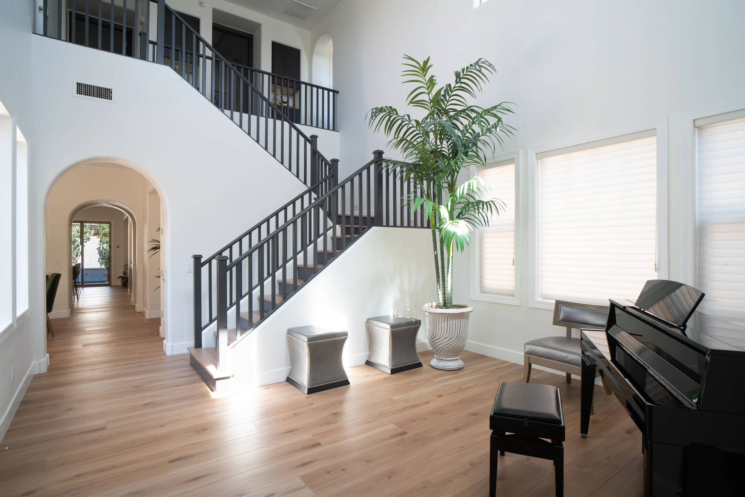 Renovated foyer entry