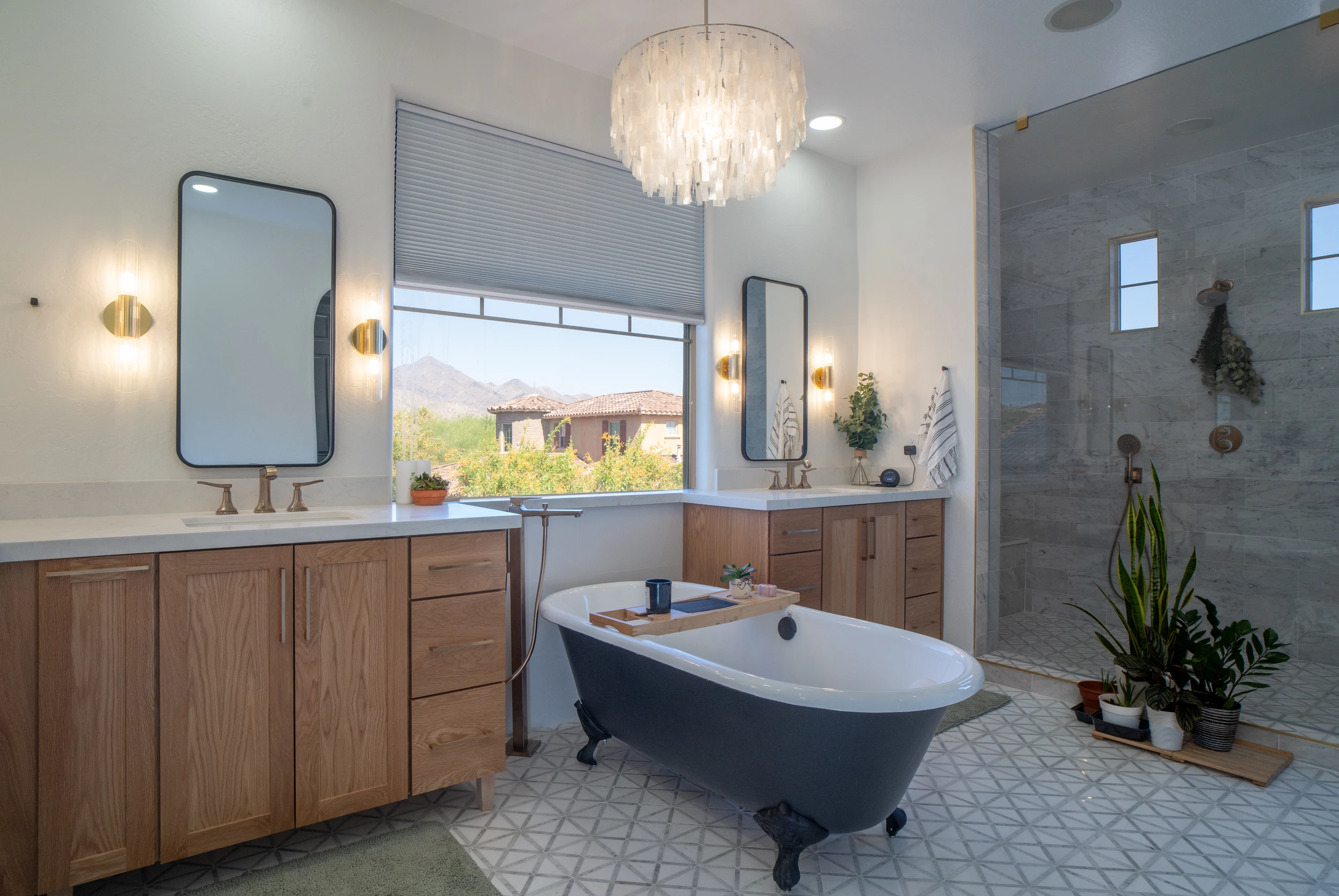 Master bathroom overview