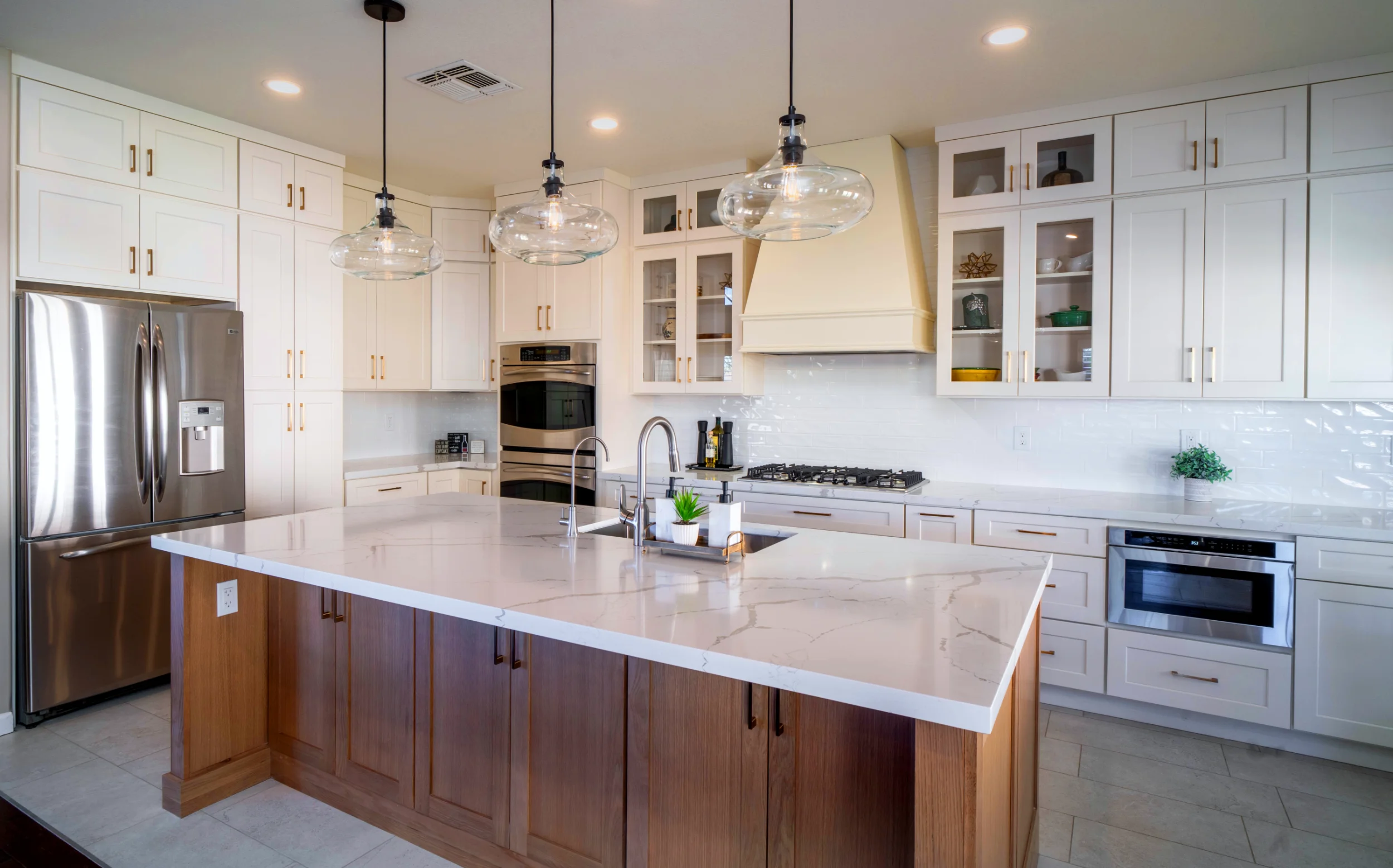 Kitchen remodeling with premium materials