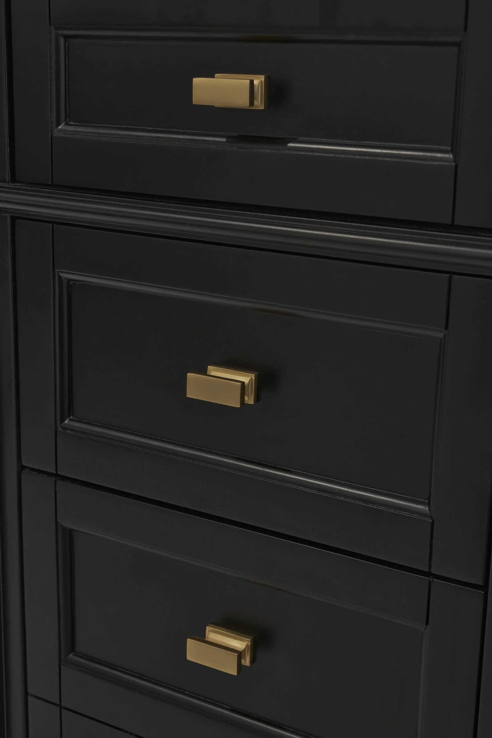 Brittany Black Cabinets