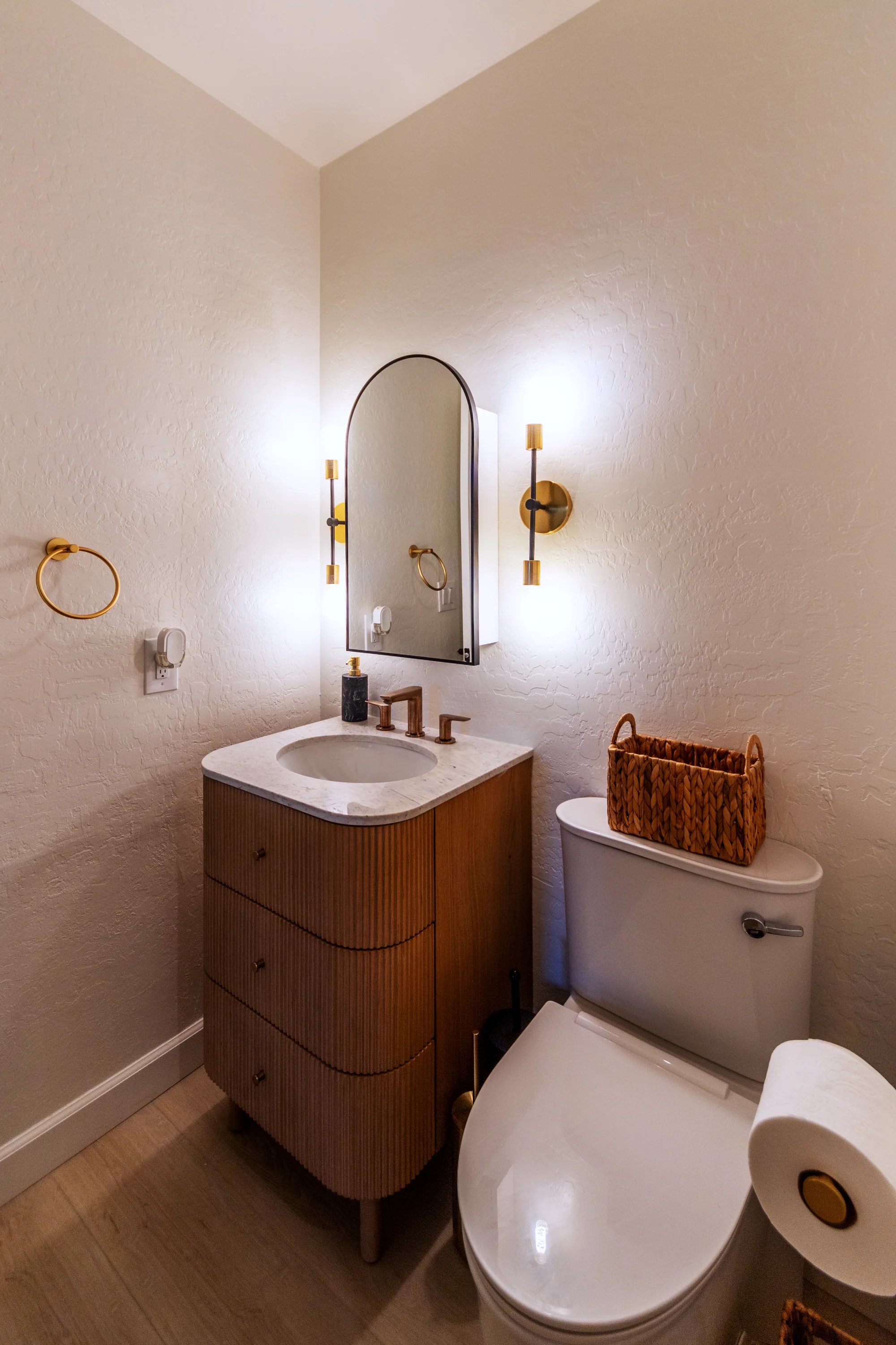 Guest Bathroom - Vanity and Toilet